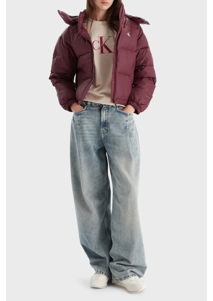 Suya Dayanıklı Boxy Fit Çıkarılabilir Kapüşonlu Şişme Mont LV047D501GGEX Bayan Mont LV047D501G Gex fiyatları