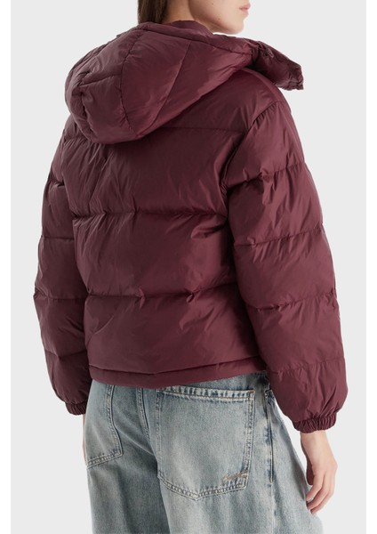 Suya Dayanıklı Boxy Fit Çıkarılabilir Kapüşonlu Şişme Mont LV047D501GGEX Bayan Mont LV047D501G Gex modelleri