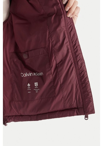 Suya Dayanıklı Boxy Fit Çıkarılabilir Kapüşonlu Şişme Mont LV047D501GGEX Bayan Mont LV047D501G Gex