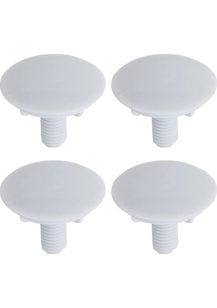 Lavabo Delik Kapağı - 4 Adet Mutfak Lavabo Tapası Abs+Pp Malzeme Delik Kapağı Tezgah Alanı Için Su Sızıntısını Önler