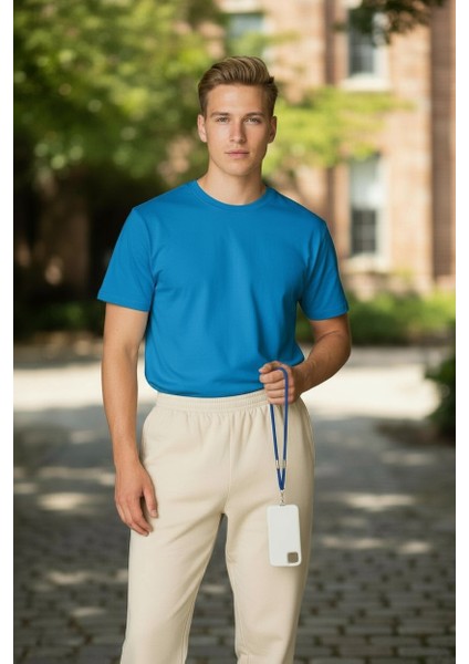 MAVİ PARACORD TELEFON EL ASKISI TÜM KILIFLARA UYUMLU modelleri