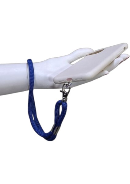 MAVİ PARACORD TELEFON EL ASKISI TÜM KILIFLARA UYUMLU