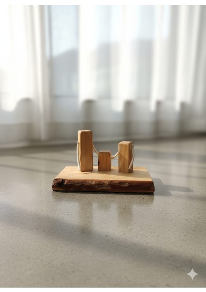 Anne Baba Çocuk Dekoratif Ahşap Biblo Ölümsüz Sevgi modelleri