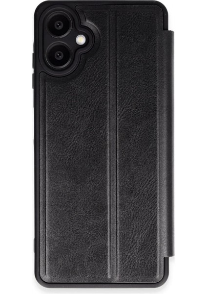 Samsung Galaxy A06 Kılıf Flip Cover - Siyah (K95)