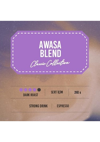 Addis Ababa Coffee - Awasa Blend 250 Gr. Kahve (Öğütülmüş Espresso)