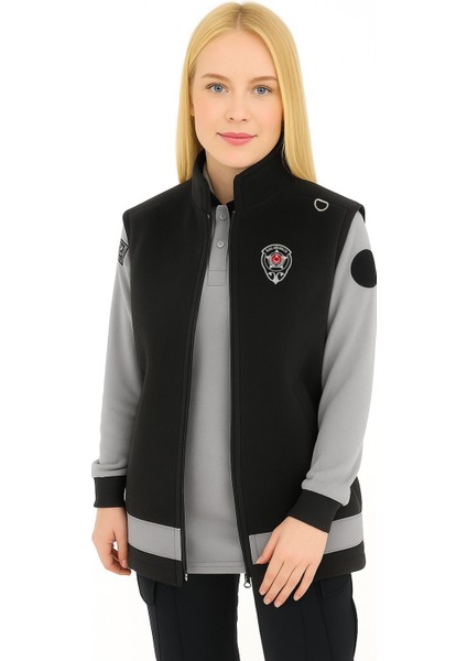 Kışlık Kadın Nakış Işlemeli Özel Güvenlik Yeleği - Tunik Boy modelleri