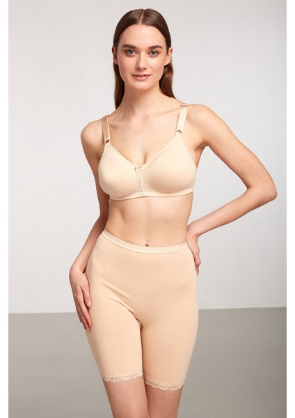 Kadın Basic Dantel Detaylı Paçalı Külot