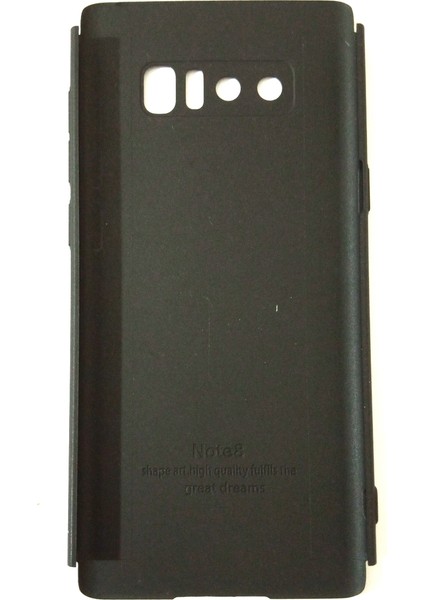 ESLIFETECH26AKSESUAR Samsung Galaxy Note 8 Uyumlu Arka Koruma Tak-Çıkart Destek Kapak-Siyah modelleri