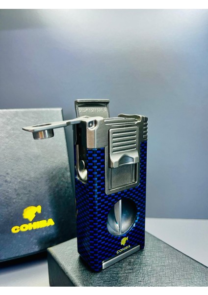 2 Torch Pürmüz Alevli Puro Delici, Makas ve Iğneli Özel Üretim Profesyonel Çakmak fiyatları