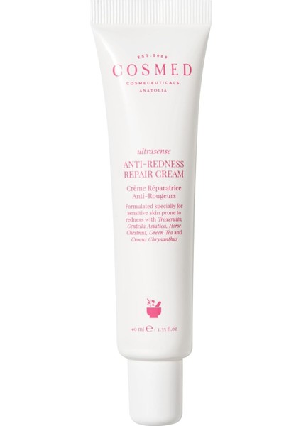Cosmed Hassas ve Kızarıklığa Eğilimli Ciltler Için Kızarıklık Karşıtı Nemlendirici Krem modelleri