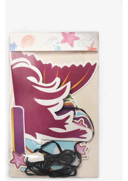 Lila Deniz Kızı Temalı Happy Birthday Banner fiyatları