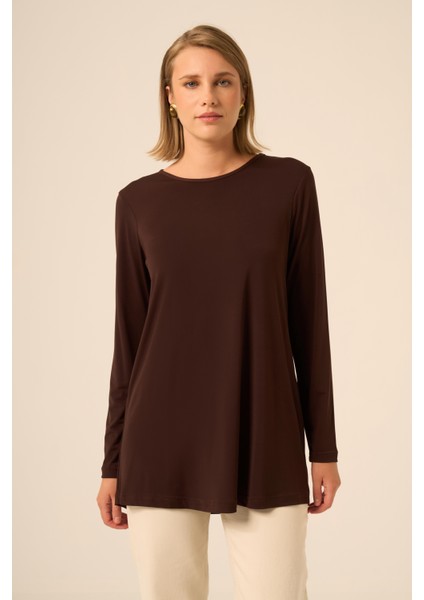 Kadın Uzun Kollu Içlik Kahve 31086