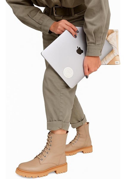 Madonna Vizon Renkli Hakiki Deri Kadın Postal