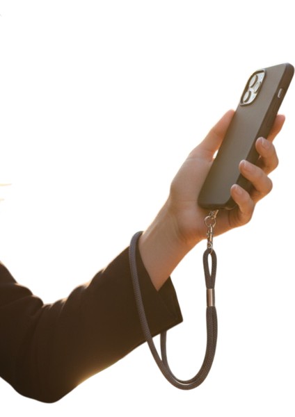 ANTRASİT PARACORD TELEFON EL ASKISI TÜM KILIFLARA UYUMLU
