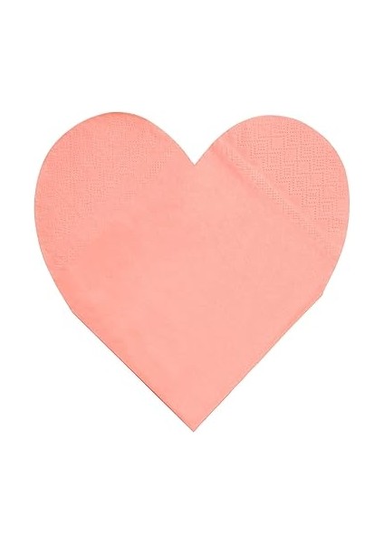 Meri Renkli Kalp Peçeteler (20'li) fırsatları