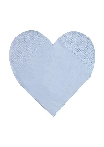 Meri Renkli Kalp Peçeteler (20'li) indirimleri