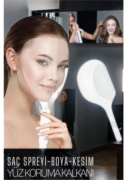 Saç Spreyi Yüz Koruma Kalkanı