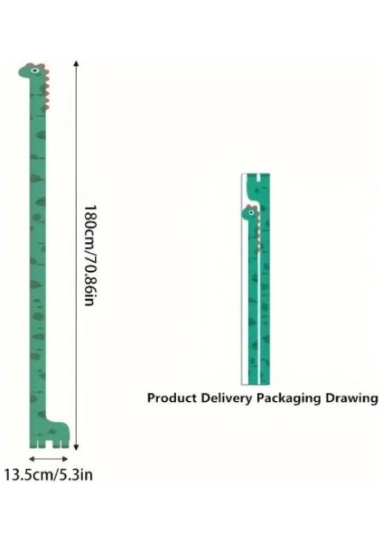 Sevimli Dinozor Boy Ölçüsü Sticker fiyatları