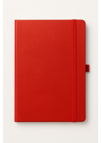 13 x 21 Termo Deri Çizgili Tarihsiz Ajanda Lastikli Defter 96 Yaprak