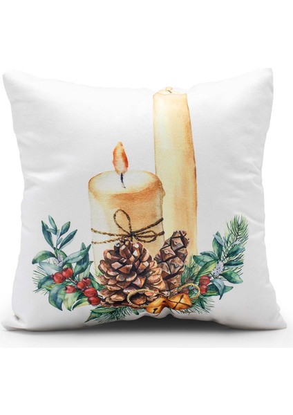 Candle Dolgulu Kırlent