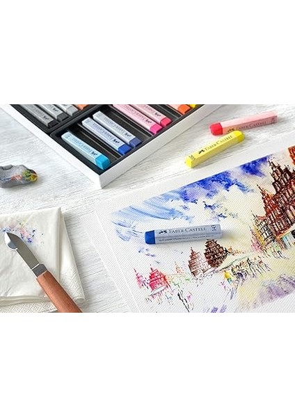 Creative Studio Toz Pastel Boya, Soft, 24 Renk modelleri