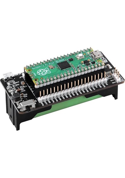 Raspberry Pi Piro Ups Güç Kaynağı Kesintisiz Ups Hat 18 650 Pil Şarj Cihazı Güç Bankası Güç Yönetimi Raspberry Pi Pico Için Genişletme Kartı