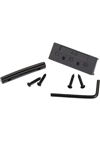42MM Gitar Telleri Kilitli Somun, Anahtarı Vidalı, Floyd Rose Tremolo Köprüsü Için, Siyah modelleri