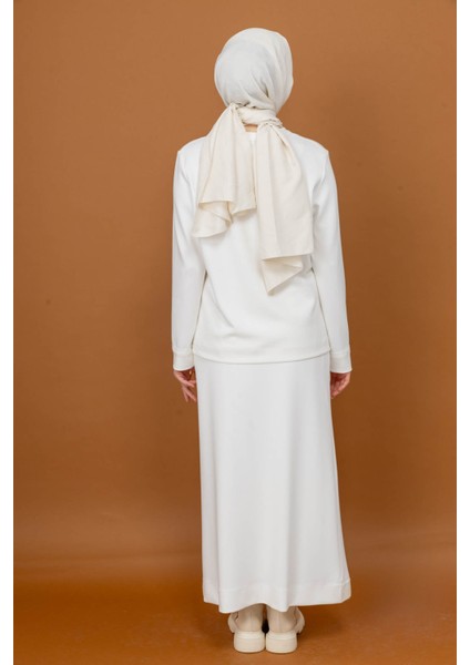 2518-TE-25K_R141 Modal Tunik & Etek Takım fırsatları