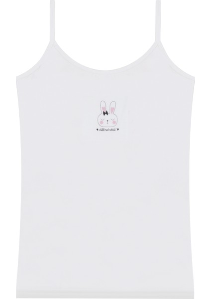 Kız Çocuk Sevimli Fare Desenli Pamuklu Atlet Külot Takım modelleri