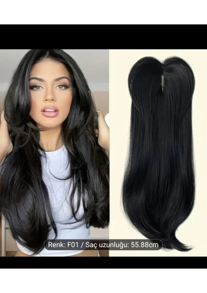 Saç Peruk Kadın Erkek Postiş At Kuyrugu Isıya Dayanıklı Fiber Günlük Saç Özel Gün Saçı