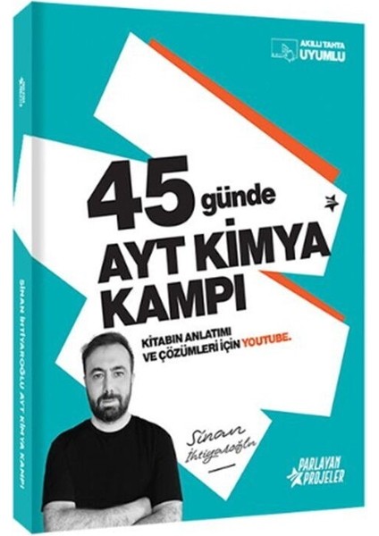 Ayt Kimya Kampı 45 Günde Sinan Ihtiyaroğlu Parlayan Projeler