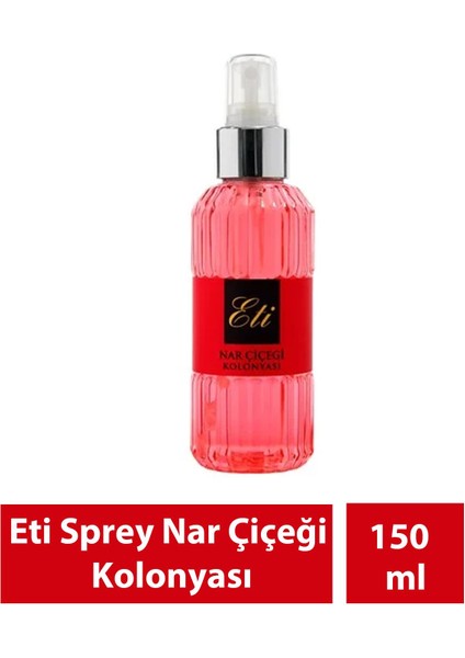 Asfstore Eti Sprey Nar Çiçeği Kolonyası 150 ml