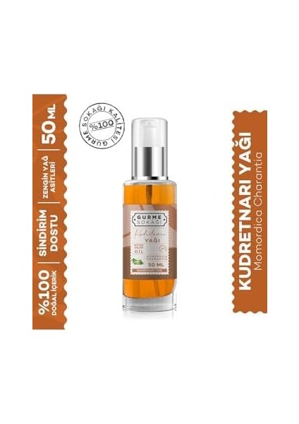 Gurme Sokağı Kudret Narı Yağı 50 ml