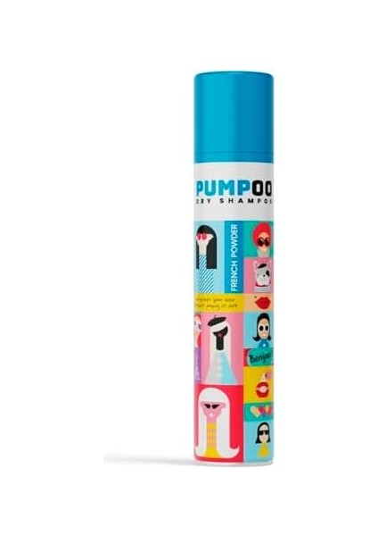 Pumpoo Dry Shampoo - French Powder modelleri