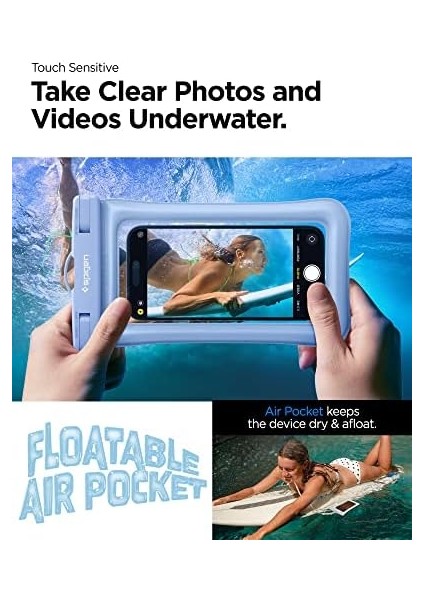 Shield Floating Waterproof Ipx8 Sertifikalı Su Geçirmez Yüzer Kılıf (2 Adet) A610 - ACS06016 modelleri