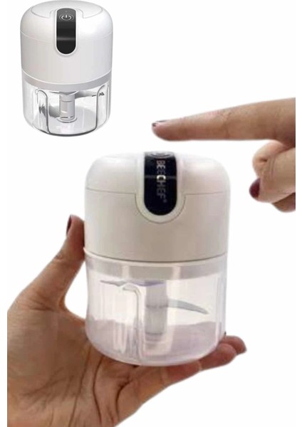 Mini El Rondosu Şarjlı Doğrayıcı Taşınabilir Rondo Blender 250 ml fırsatları