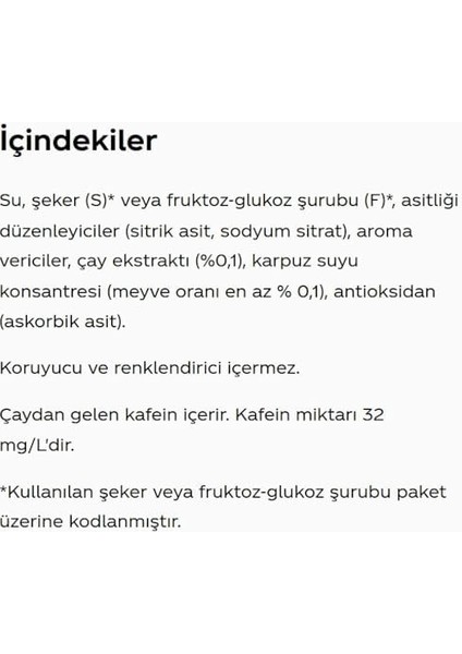 Fusetea Karpuz Aromalı Kutu 6X330 ml fiyatları