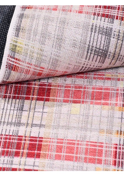 Otantik MDL788 Modern Baskı Halı Silinebilir Yıkanabilir Salon Antre Mutfak Halı Yolluk