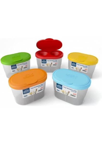 0899 Fırça Temizleme Kabı 2 Bölmeli