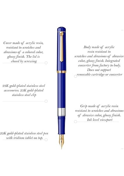 419 Dolma Kalem M Uç Saks Mavi fiyatları