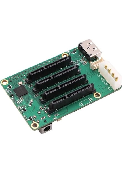 Pi 5 Penta Sata Hat - 5x'e Kadar Sata Disk Şapka