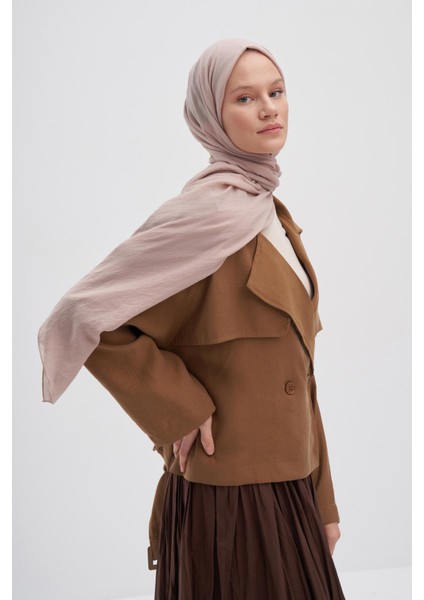 Organik Kırışık Şal Krem fiyatları