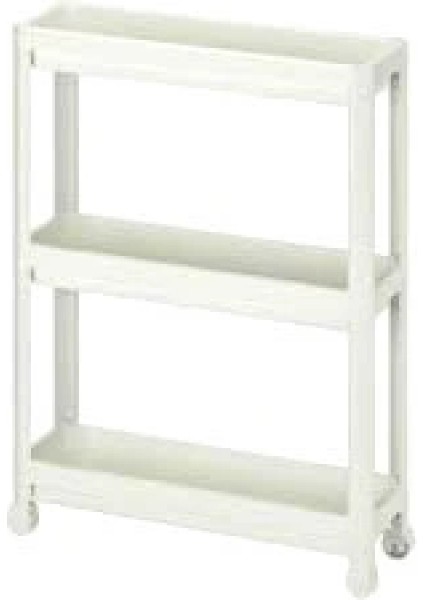 Beyaz Çok Amaçlı Katlı Raf Ünitesi (5324)