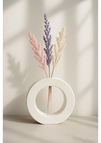 El Yapımı Halka Formlu Modern Vazo – Spiral Beton Tasarım (12,5×11 Cm) indirimleri