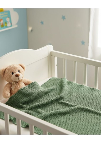 Yeşil %100 Pamuk Bebek Pike Takımı fiyatları