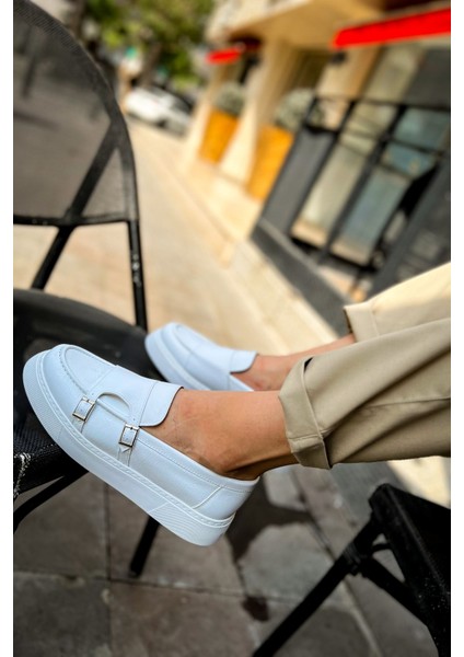 CH417 - CBT Mancini Erkek Ayakkabı BEYAZ fırsatları