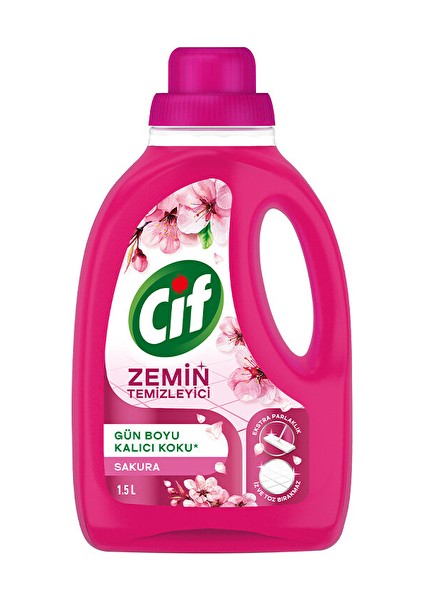 3 Adet Cif Zemin Temizleyici Sakura 1500ML