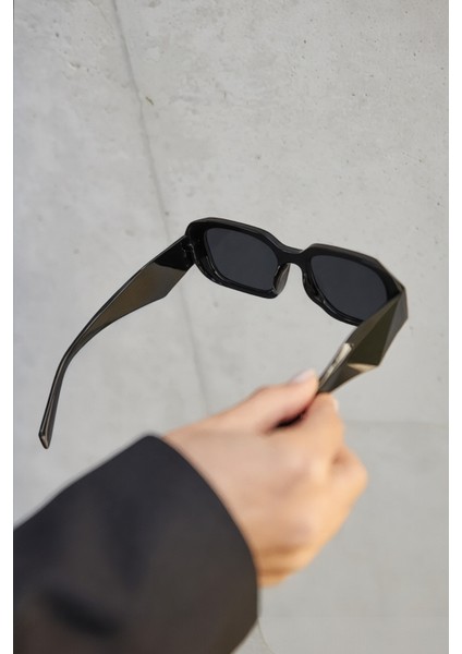 Round Model Blue Block Kadın Gözlük indirimleri