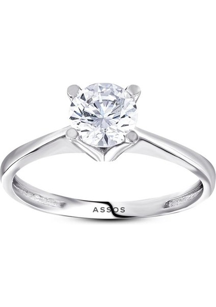 Altın Tektaş Yüzük - 14K