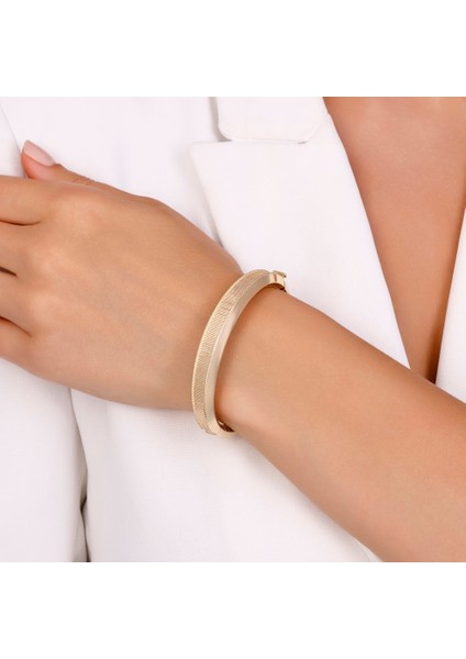 Tasarım Altın Kelepçe - 14K